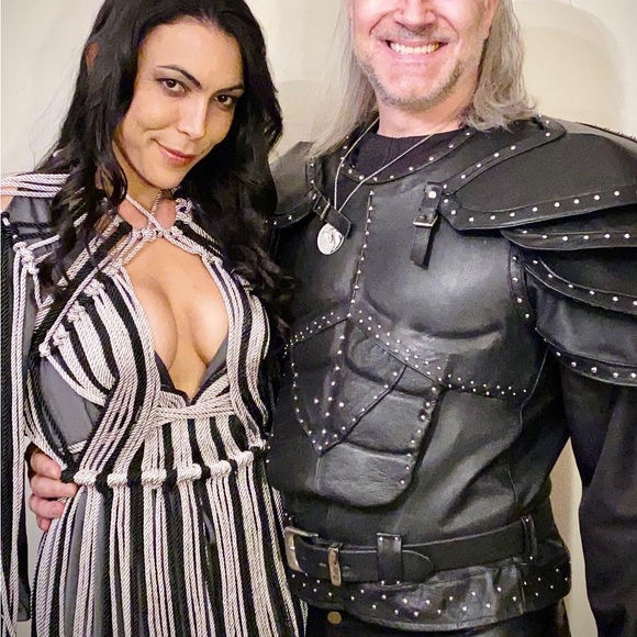 The Witcher LEATHER Armor complete costume artist J. Cruz Geralt of of Rivia - Picture 3 of 12